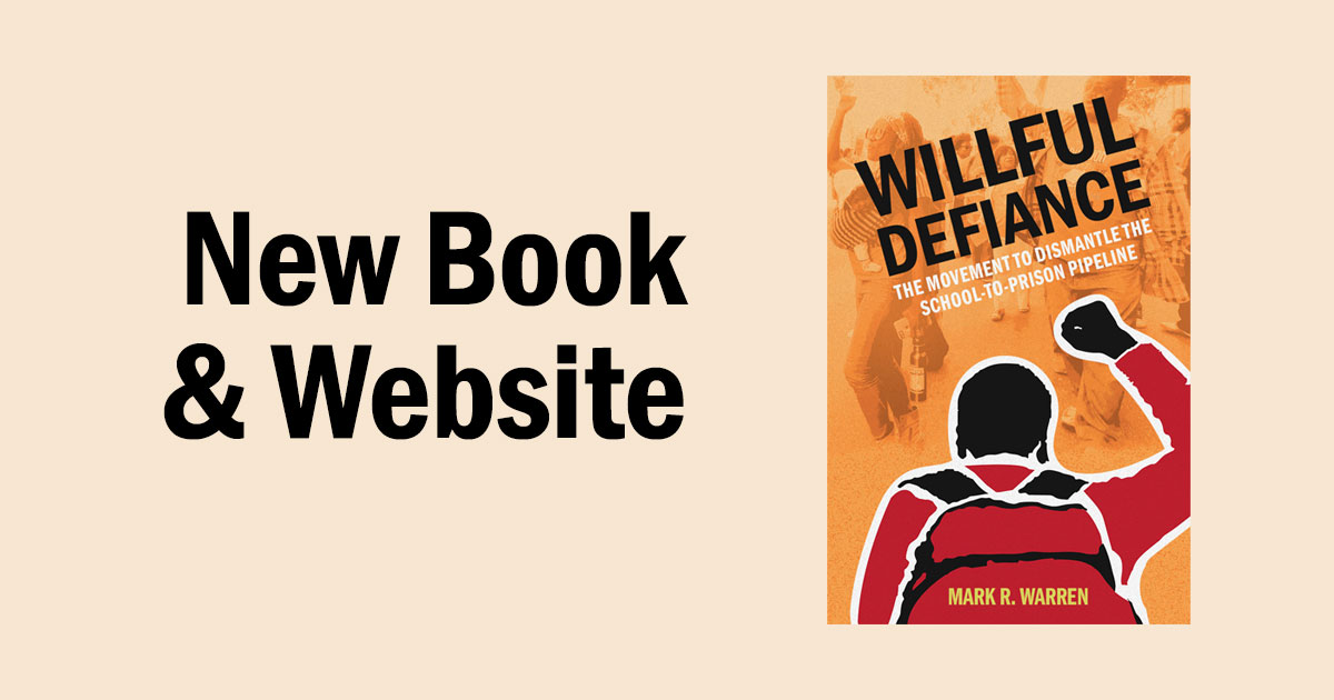 New Book: Willful Defiance